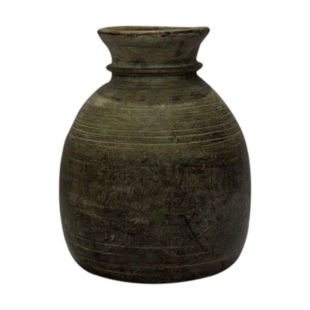 Hand Made Wooden Pot-20